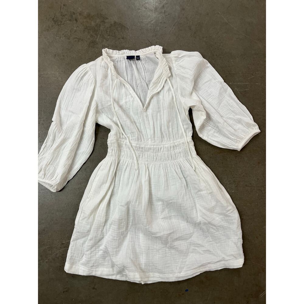 Gap Women - Crinkle Gauze Mini Dress / S / White / NWOT
